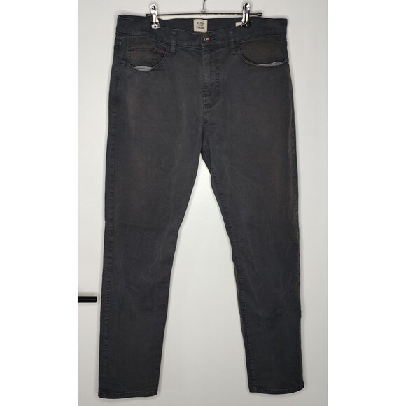 Flint and Tinder 365 Pants Mens 33x30 Navy Blue Washed Tapered Fit Huckberry - Picture 2 of 7